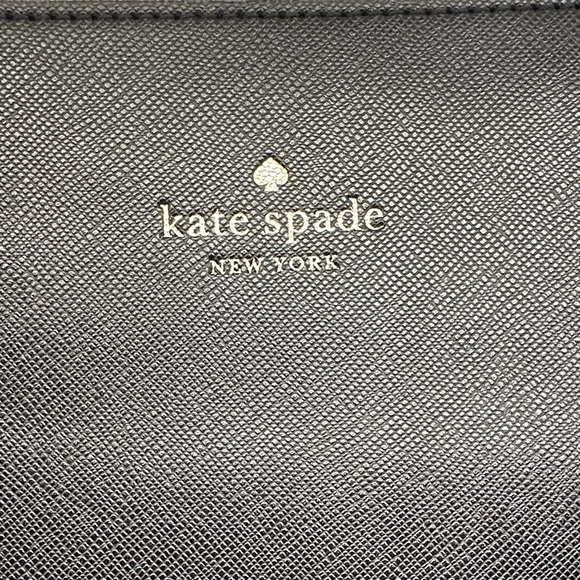 Kate Spade Black Leather Tote - Picture 3 of 8